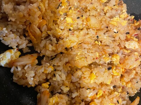 雑穀米のキムチチャーハン